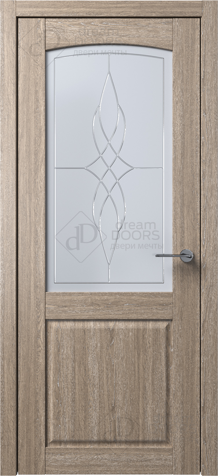Царговая межкомнатная дверь BENT B1-3 от Dreamdoors