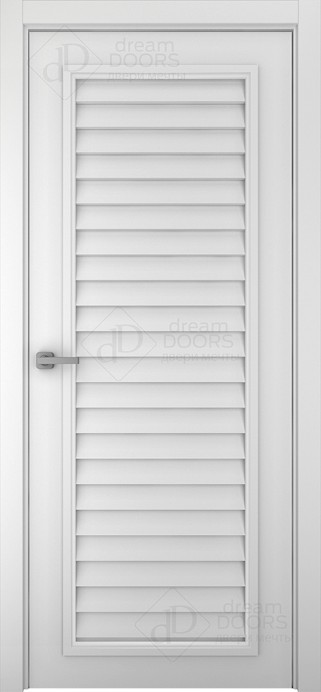 Межкомнатные ЖАЛЮЗИЙНЫЕ двери от dreamDoors | Жалюзийная 5 | Покрытие ПВХ/ЭМАЛЬ RAL/NCS