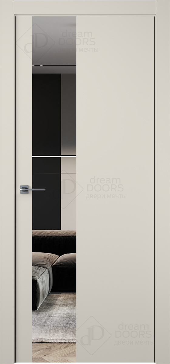 Двери со стеклом | ALFA 6 от DreamDoors | Щитовые двери с покрытием ПВХ и RAL с установкой под ключ