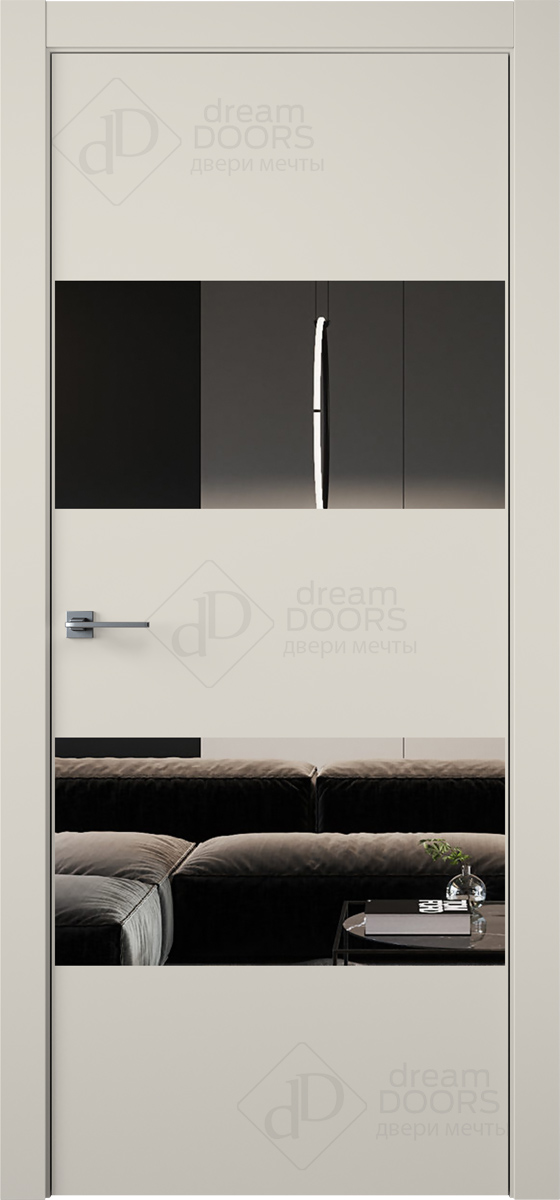 Двери со стеклом | ALFA 11 от DreamDoors | Щитовые двери с покрытием ПВХ и RAL с установкой под ключ