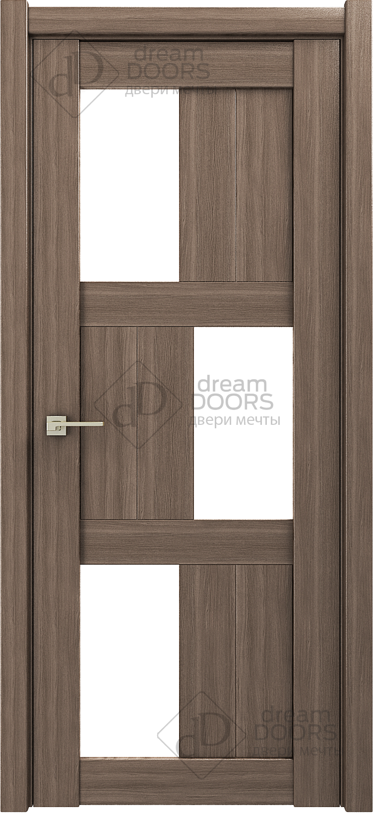 Царговые межкомнатные двери с фрезеровкой GRAND G20 от Dream Doors