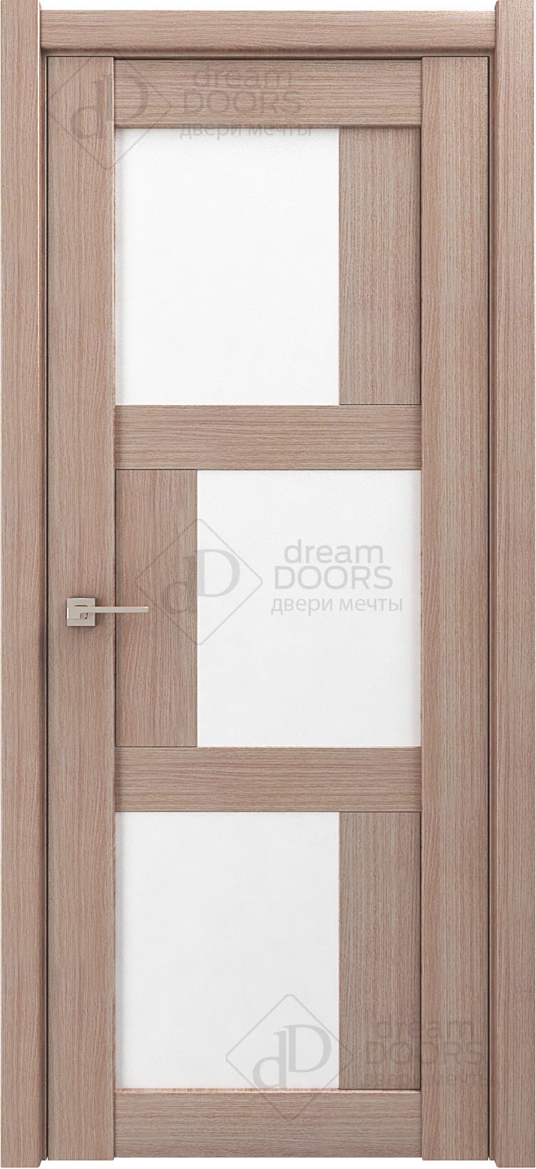 Царговые межкомнатные двери с фрезеровкой GRAND G21 от Dream Doors