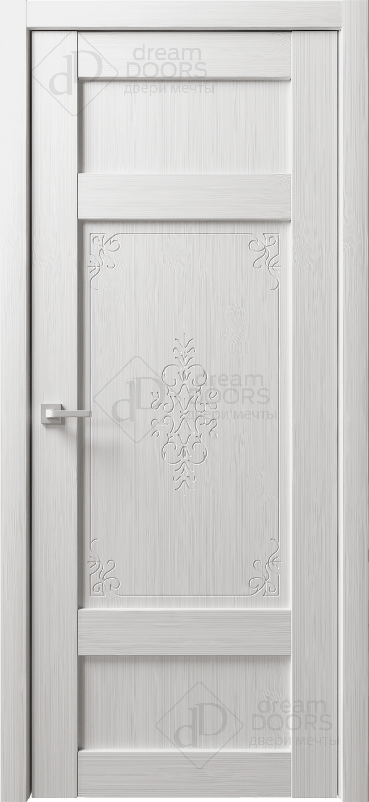 Царговые межкомнатные двери с фрезеровкой GRAND G22 от Dream Doors