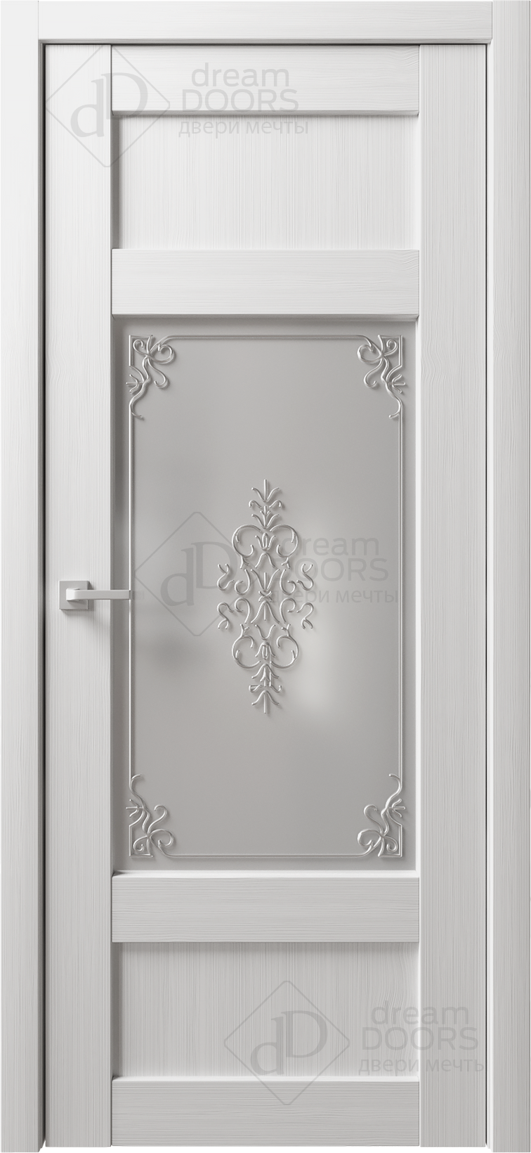 Царговые межкомнатные двери с фрезеровкой GRAND G23 от Dream Doors