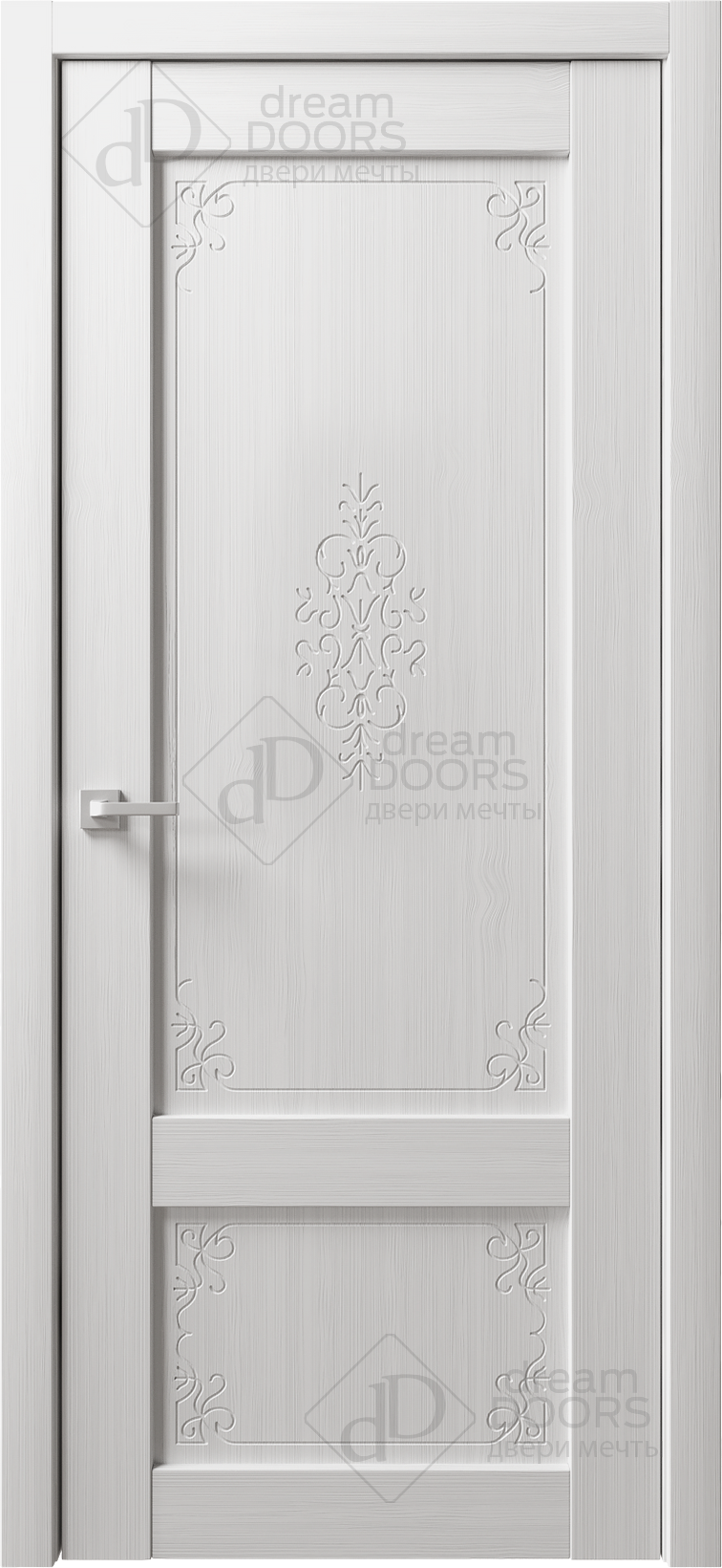 Царговые межкомнатные двери с фрезеровкой GRAND G25 от Dream Doors