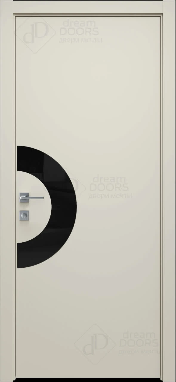 Двери со стеклом | ALFA 34 от DreamDoors | Щитовые двери с покрытием ПВХ и RAL с установкой под ключ