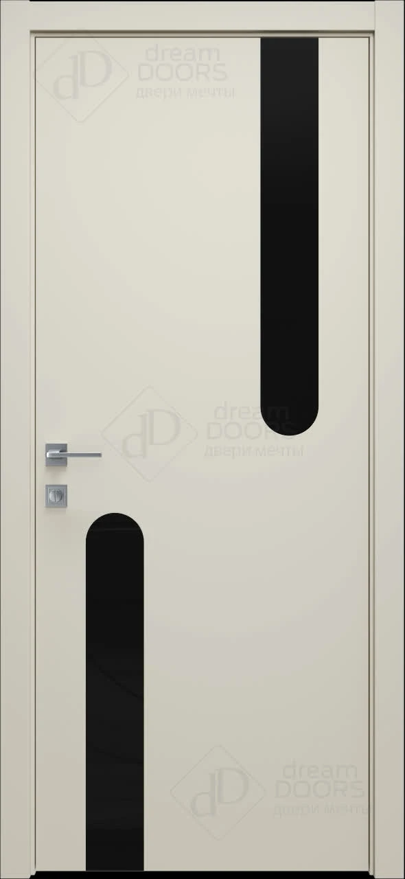 Двери со стеклом | ALFA 36 от DreamDoors | Щитовые двери с покрытием ПВХ и RAL с установкой под ключ