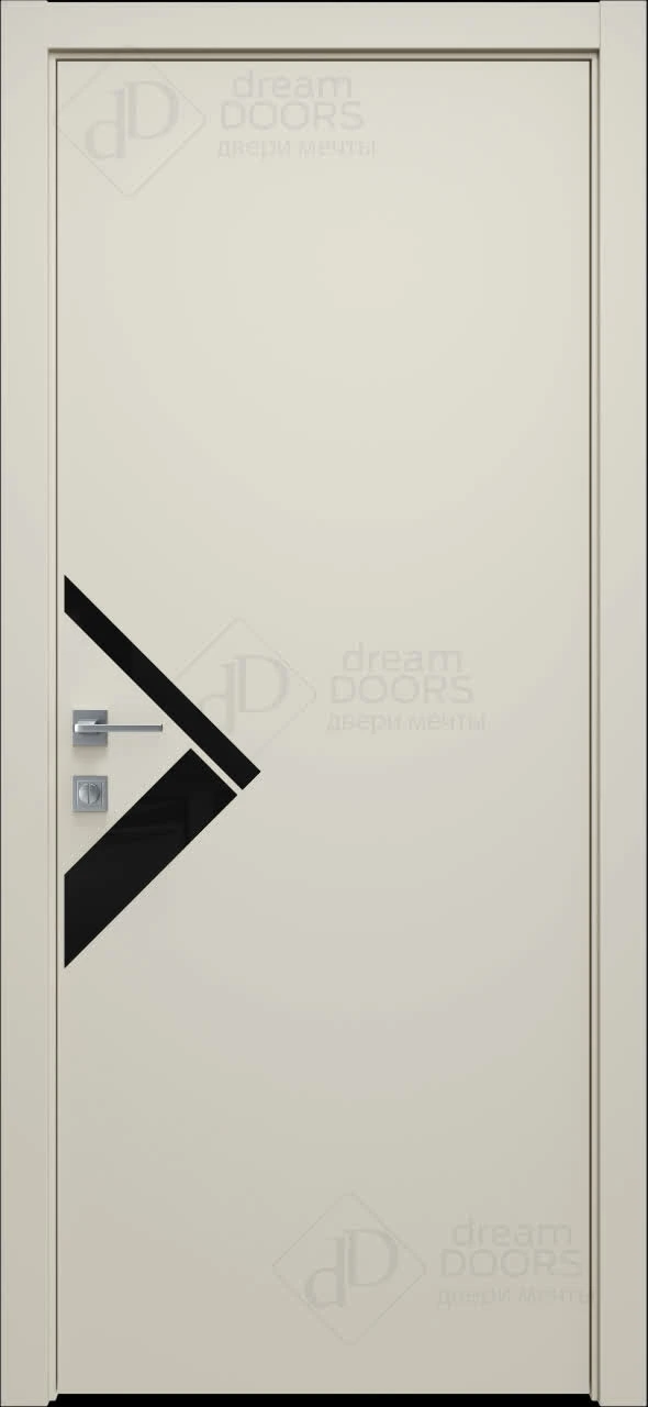 Двери со стеклом | ALFA 37 от DreamDoors | Щитовые двери с покрытием ПВХ и RAL с установкой под ключ