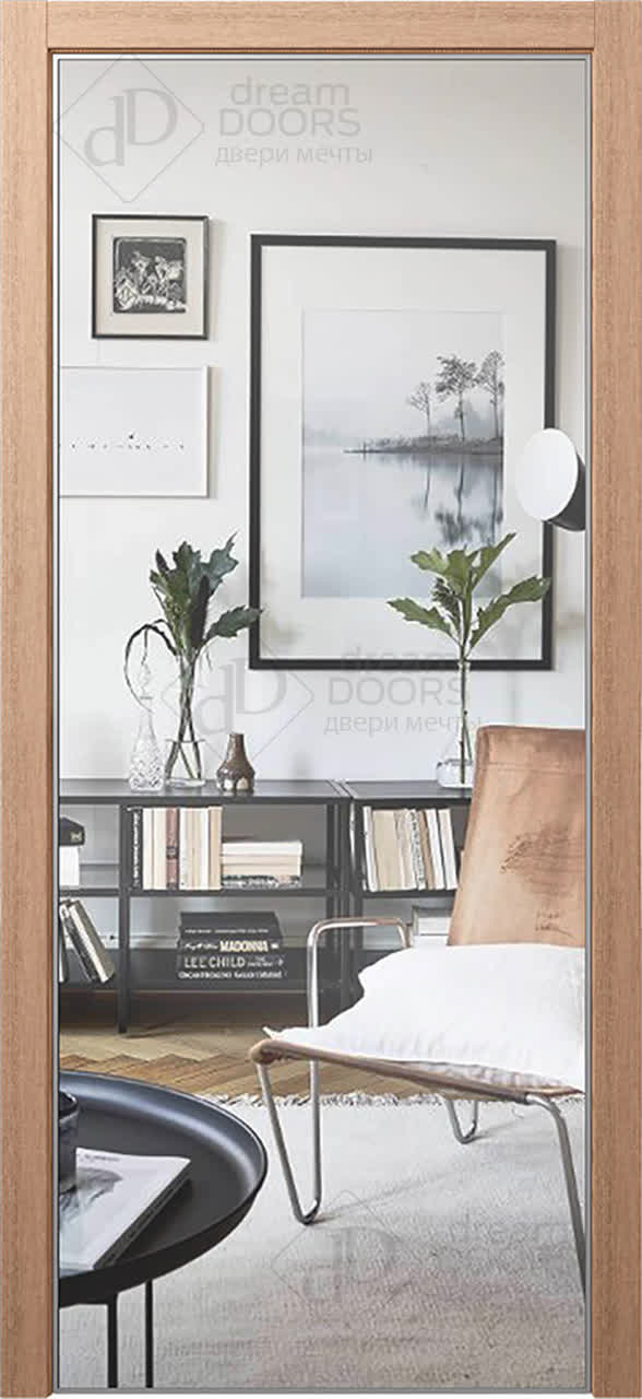 Двери с алюминиевой кромкой | TITANIUM T23 от DreamDoors | Щитовые двери с покрытием ПВХ и Эмаль RAL