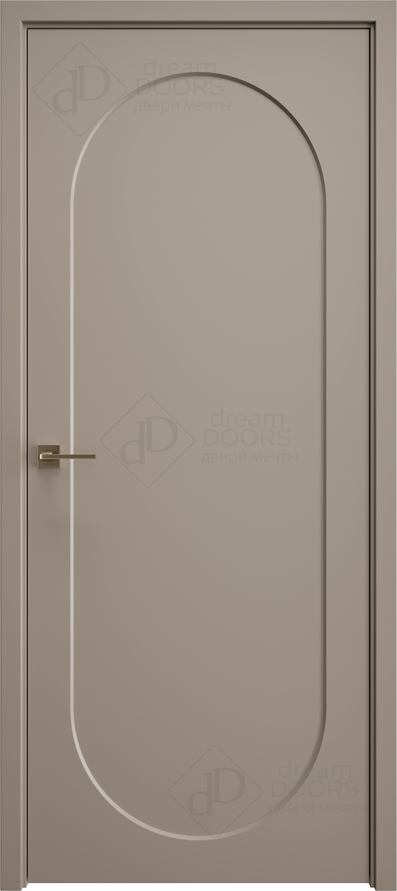 Современные двери с контурной отделкой | DUNE 3 от Dream Doors с покрытием ПВХ/ЭМАЛЬ RAL/NCS