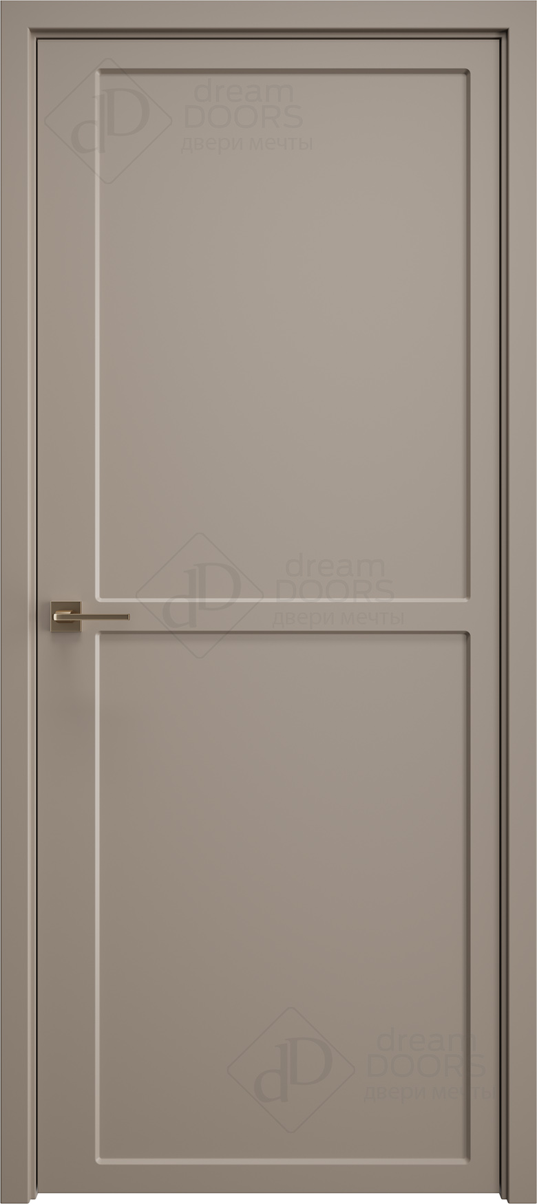 Современные двери с контурной отделкой | DUNE 19 от Dream Doors с покрытием ПВХ/ЭМАЛЬ RAL/NCS