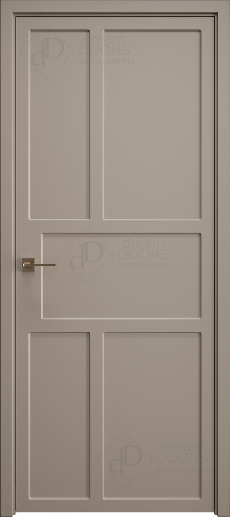 Современные двери с контурной отделкой | DUNE 21 от Dream Doors с покрытием ПВХ/ЭМАЛЬ RAL/NCS