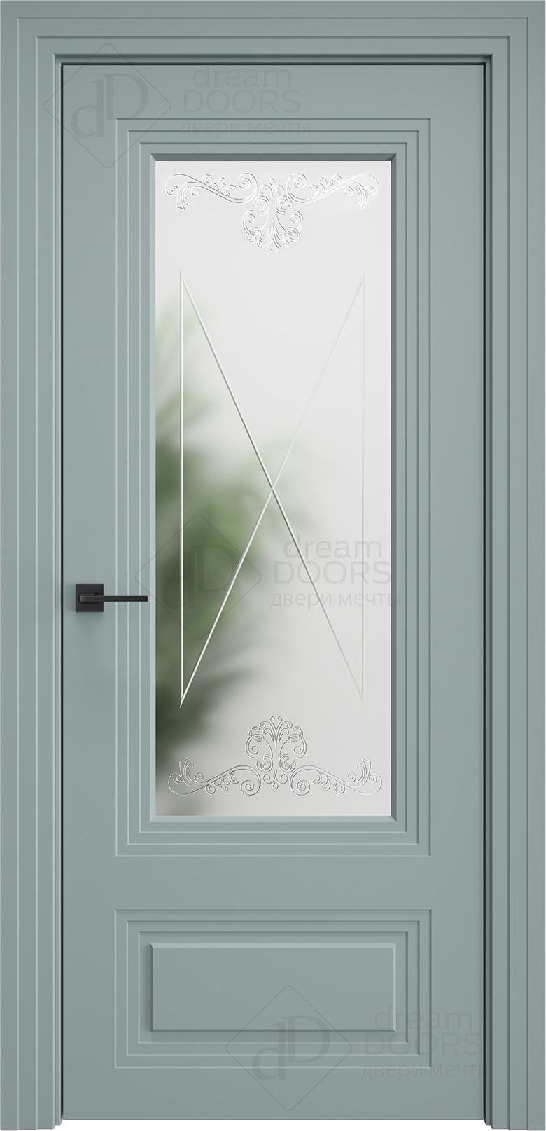 Межкомнатные двери STEP 6 от DreamDoors: стильные двери с объёмной фрезеровкой | Покрытие ПВХ/ЭМАЛЬ