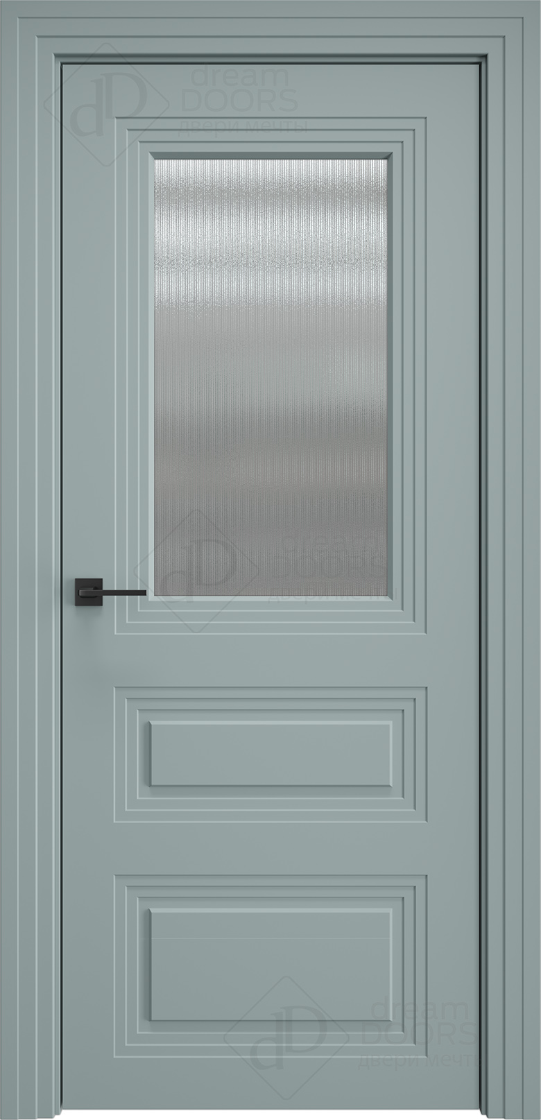 Межкомнатные двери STEP 8-2 от DreamDoors: стильные двери с объёмной фрезеровкой | Покрытие ПВХ/ЭМАЛЬ