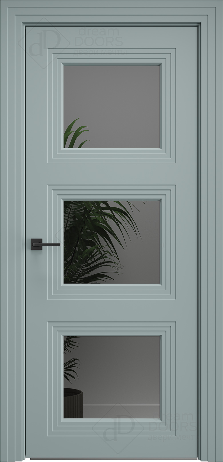 Межкомнатные двери STEP 10 от DreamDoors: стильные двери с объёмной фрезеровкой | Покрытие ПВХ/ЭМАЛЬ
