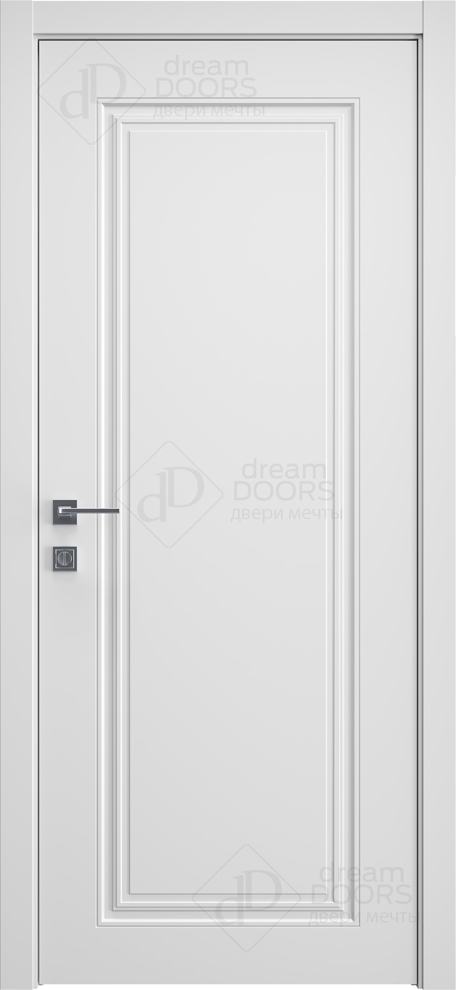 Элегантные двери NORD NO1 от dreamDoors:  двери с объёмной фрезеровкой | Покрытие ПВХ/ЭМАЛЬ