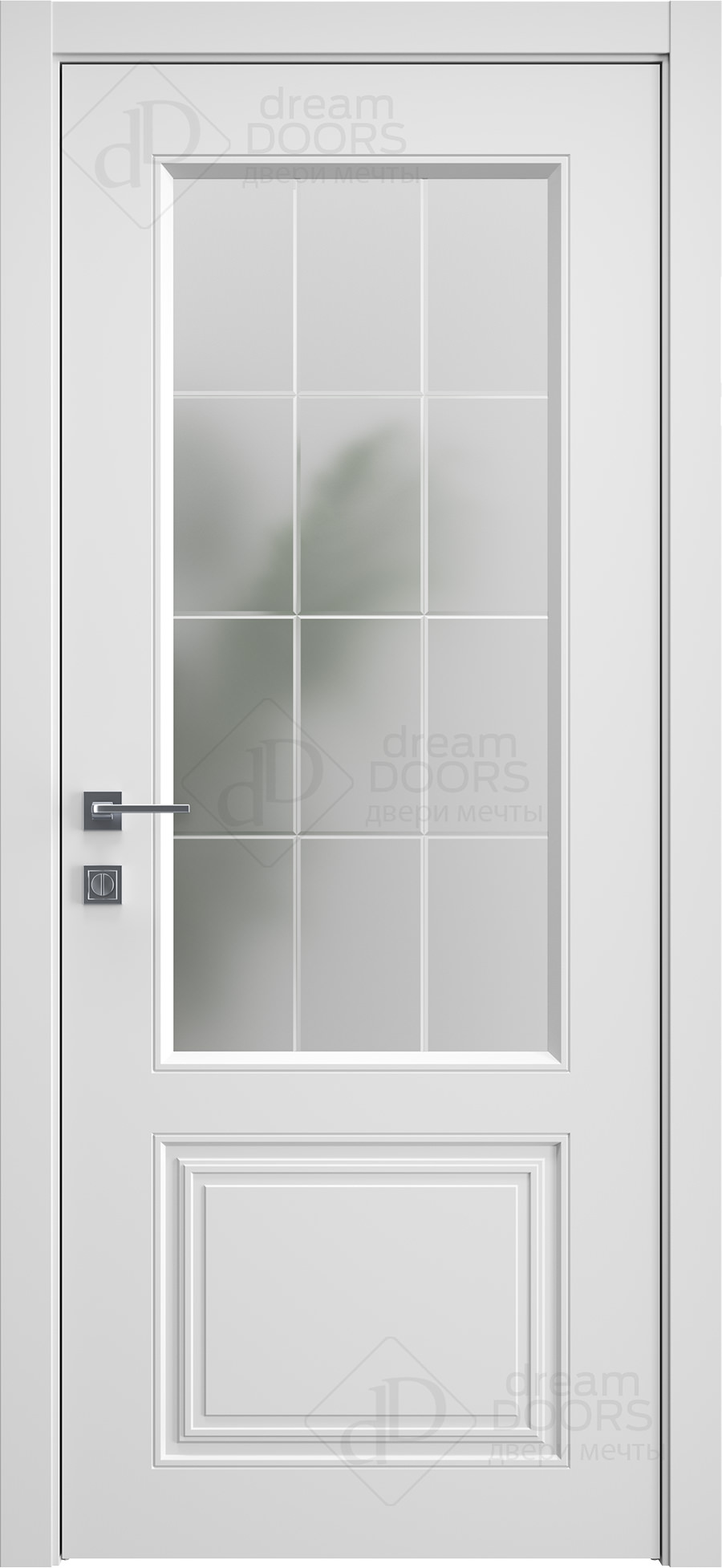 Элегантные двери NORD NO4 от dreamDoors:  двери с объёмной фрезеровкой | Покрытие ПВХ/ЭМАЛЬ