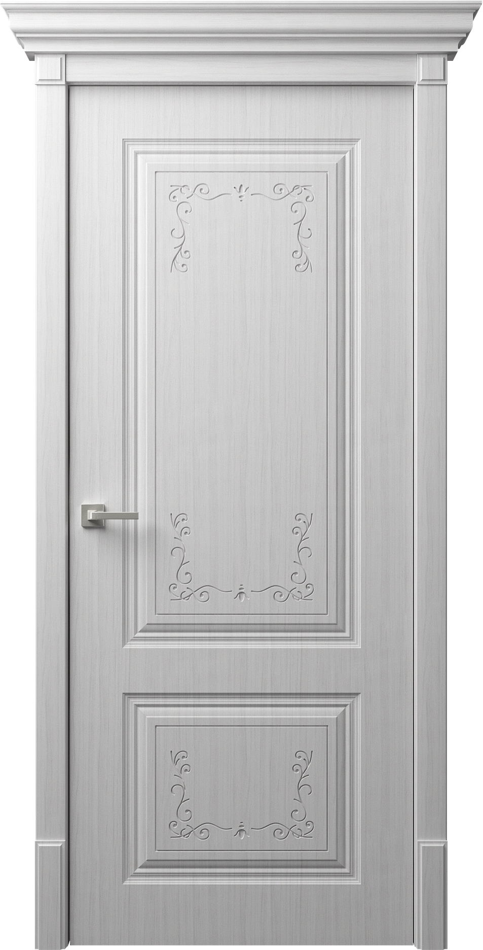 Изысканные двери DOMINICA D3-1 от dreamDoors:  двери с объёмной фрезеровкой | Покрытие ПВХ/ЭМАЛЬ