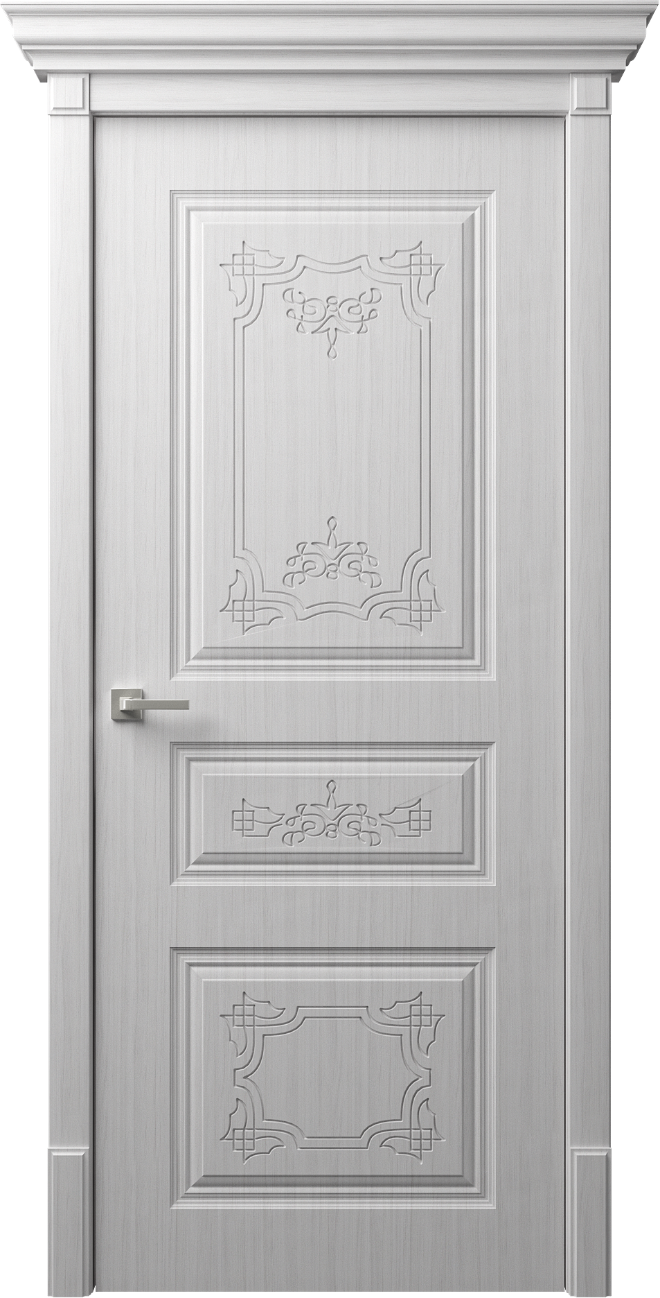 Изысканные двери DOMINICA D4 от dreamDoors:  двери с объёмной фрезеровкой | Покрытие ПВХ/ЭМАЛЬ