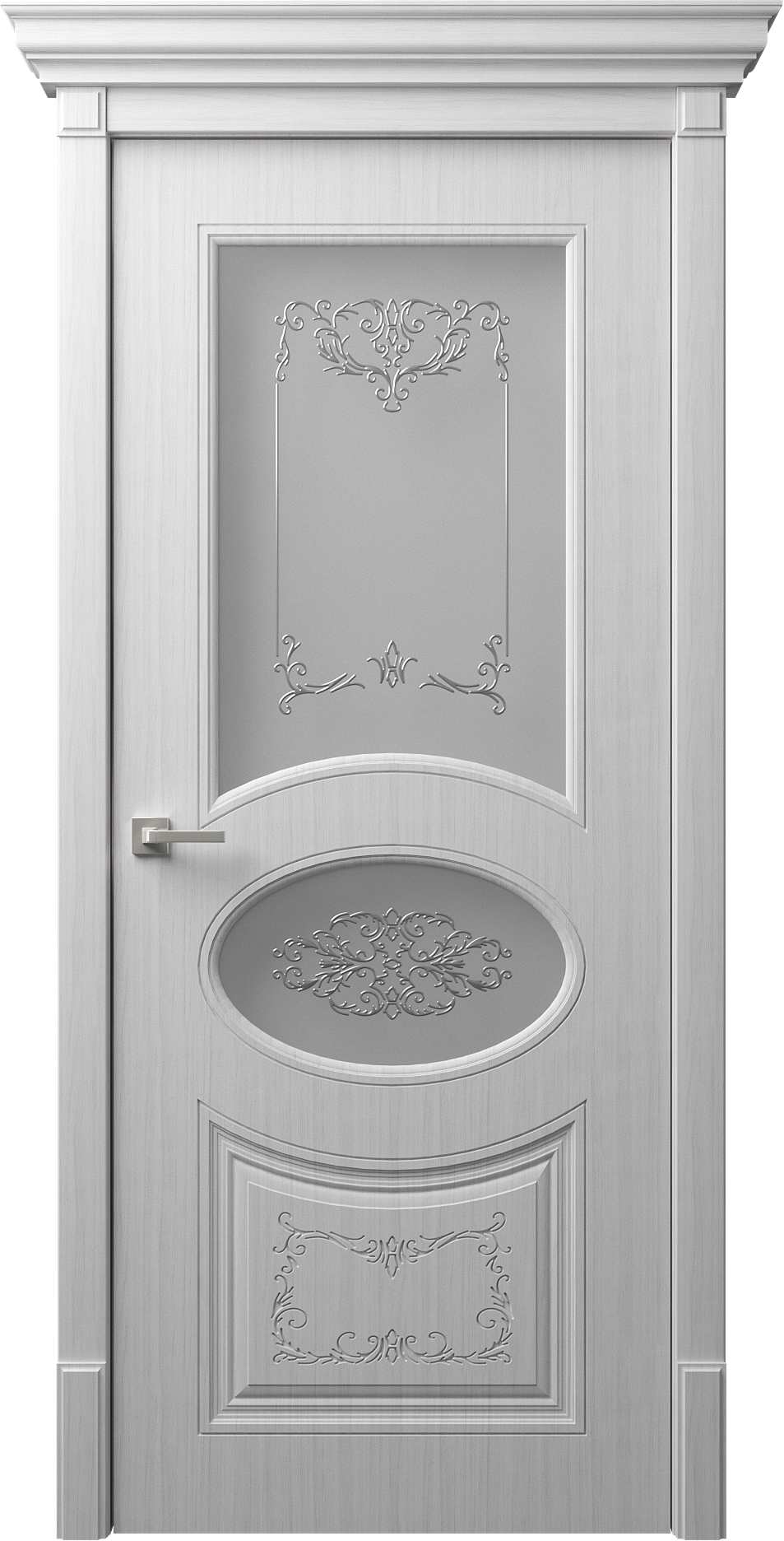 Изысканные двери DOMINICA D5-2 от dreamDoors:  двери с объёмной фрезеровкой | Покрытие ПВХ/ЭМАЛЬ