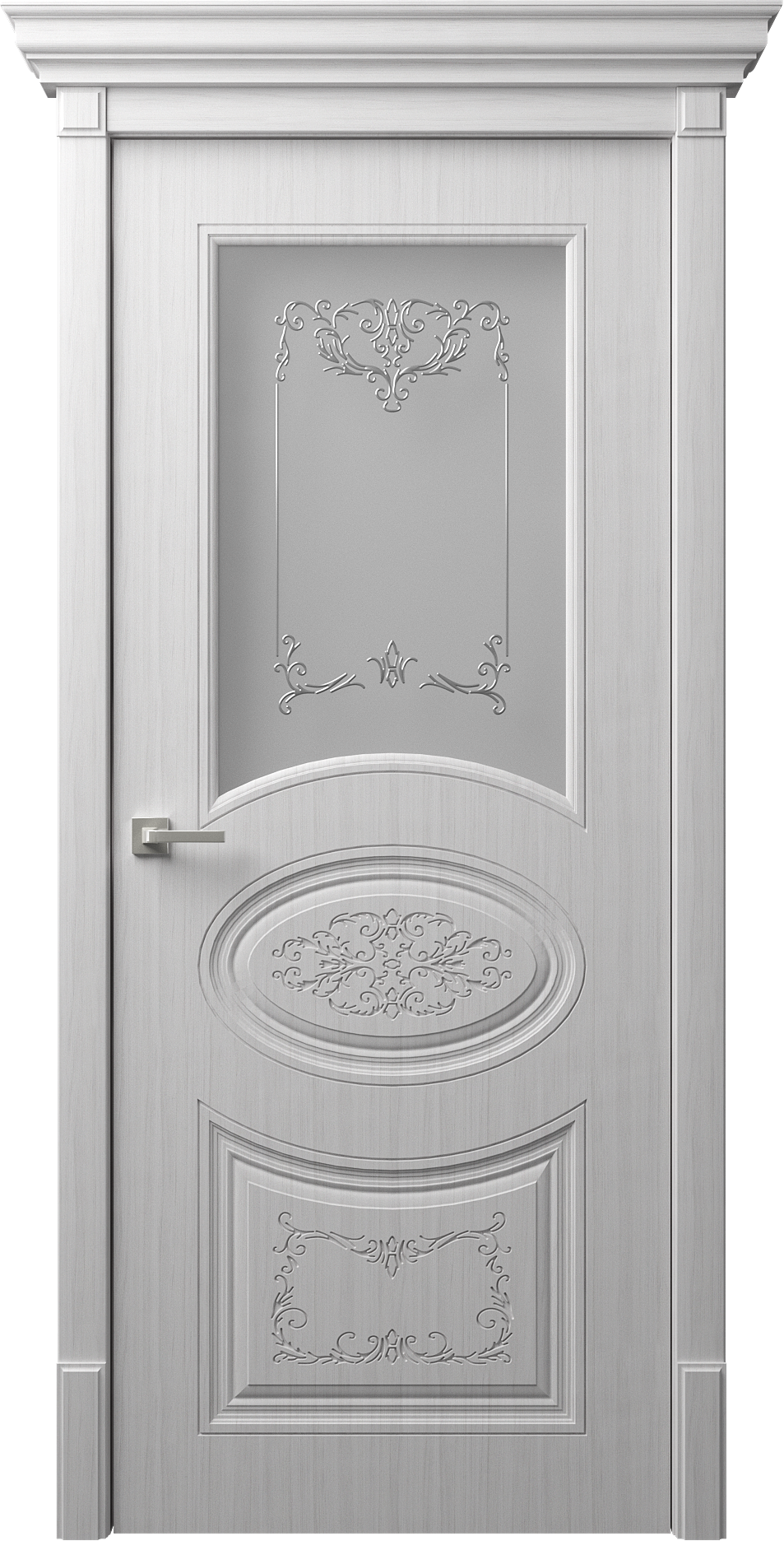 Изысканные двери DOMINICA D5-3 от dreamDoors:  двери с объёмной фрезеровкой | Покрытие ПВХ/ЭМАЛЬ