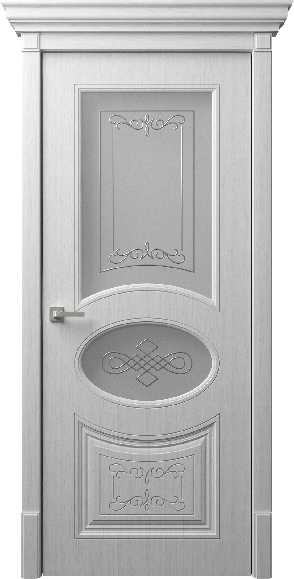 Изысканные двери DOMINICA D11-2 от dreamDoors:  двери с объёмной фрезеровкой | Покрытие ПВХ/ЭМАЛЬ
