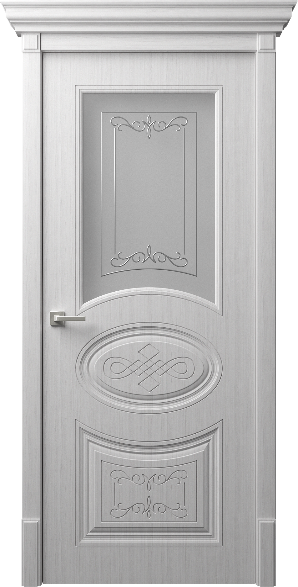 Изысканные двери DOMINICA D11-3 от dreamDoors:  двери с объёмной фрезеровкой | Покрытие ПВХ/ЭМАЛЬ