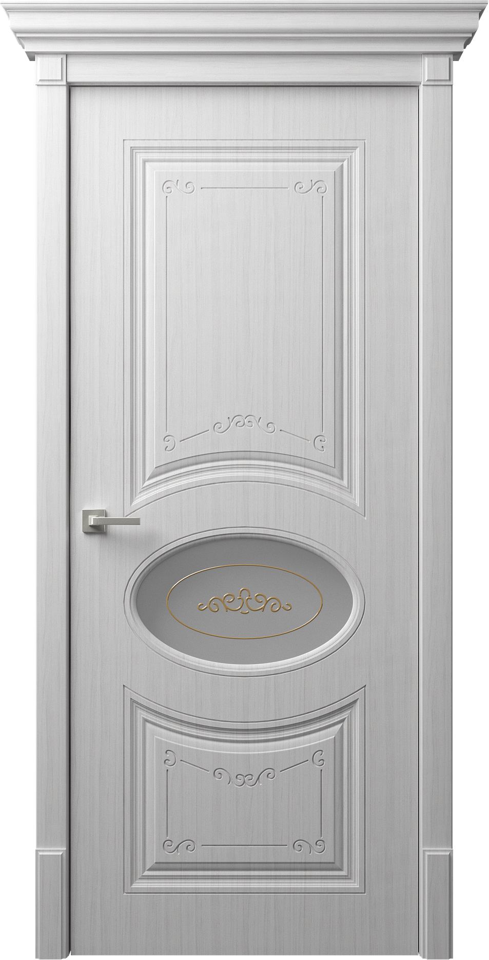 Изысканные двери DOMINICA D15-4 от dreamDoors:  двери с объёмной фрезеровкой | Покрытие ПВХ/ЭМАЛЬ
