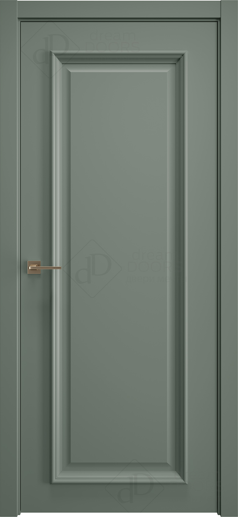 Двери с объёмным багетом TITUL: TL 1 от dreamDoors: | Покрытие ПВХ в ассортименте