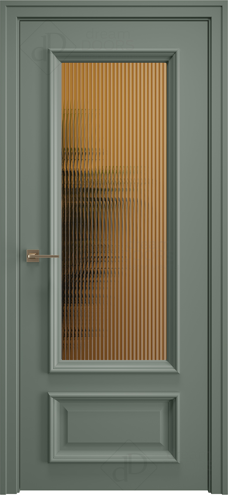 Двери с объёмным багетом TITUL: TL 6 от dreamDoors: | Покрытие ПВХ в ассортименте