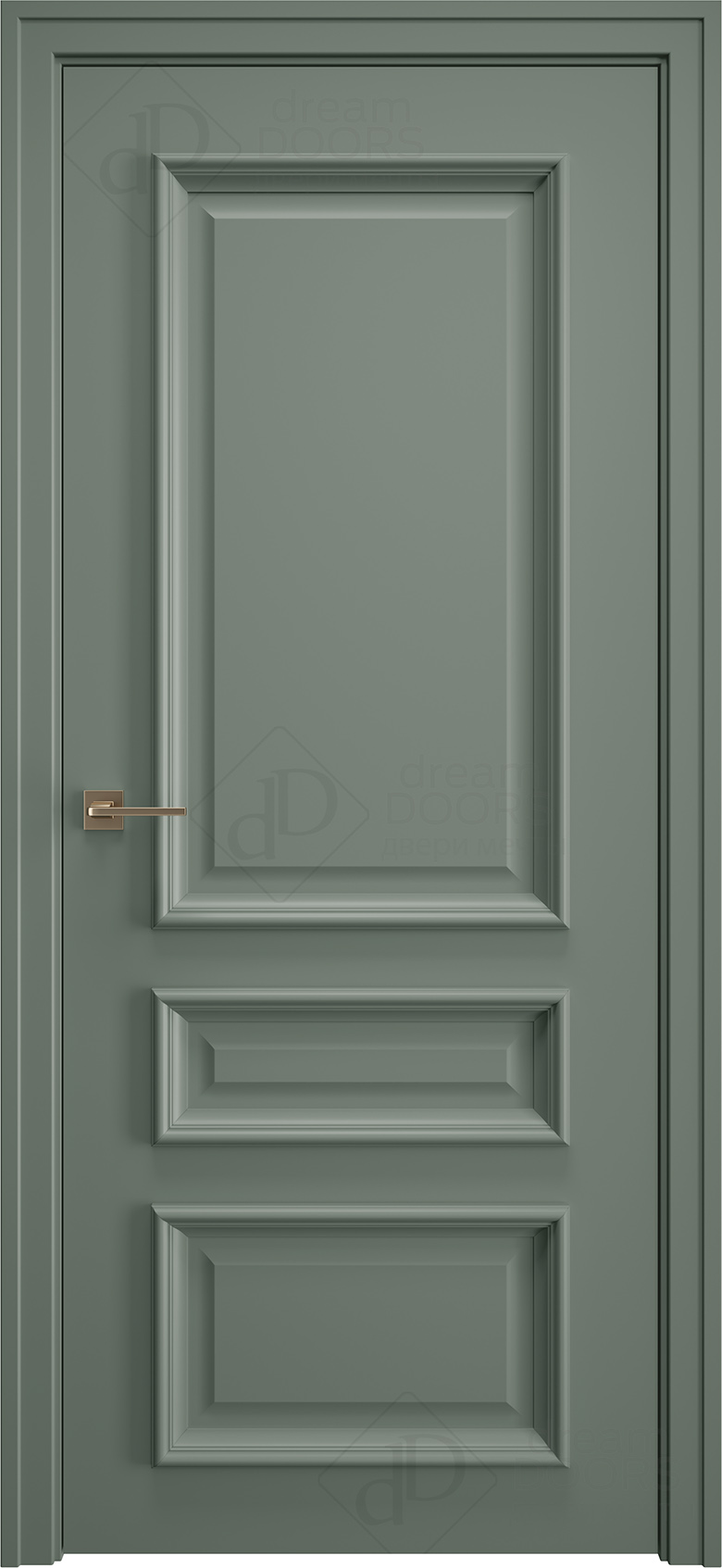 Двери с объёмным багетом TITUL: TL 7 от dreamDoors: | Покрытие ПВХ в ассортименте