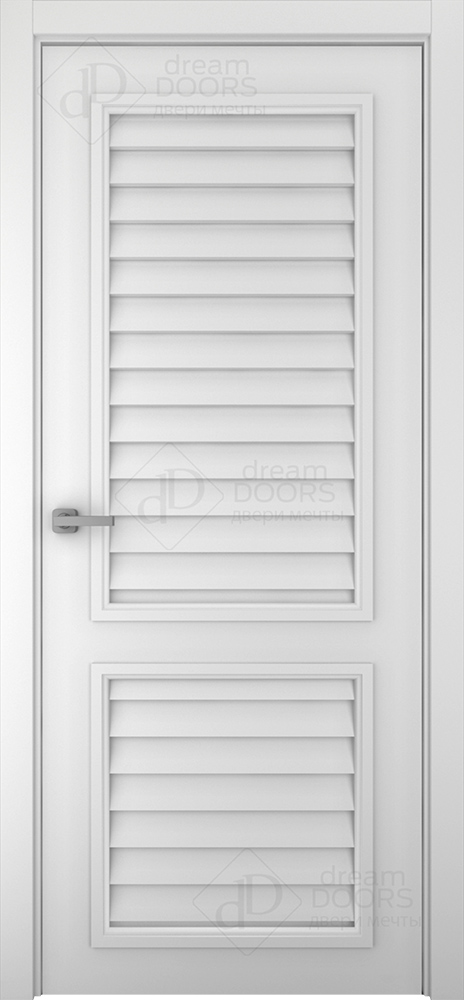 Межкомнатные ЖАЛЮЗИЙНЫЕ двери от dreamDoors | Жалюзийная 6 | Покрытие ПВХ/ЭМАЛЬ RAL/NCS